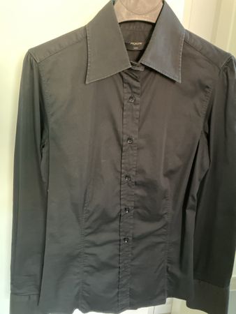 Camicia nera da donna, XS/S
