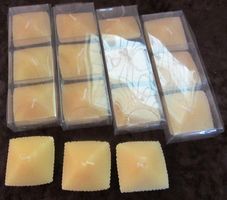 30 "RAVIOLI-Schwimm-Kerzen" 4 x 4 cm