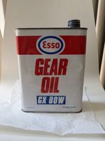 Bidon d’huile / Gear Oil Can Esso Vintage 
