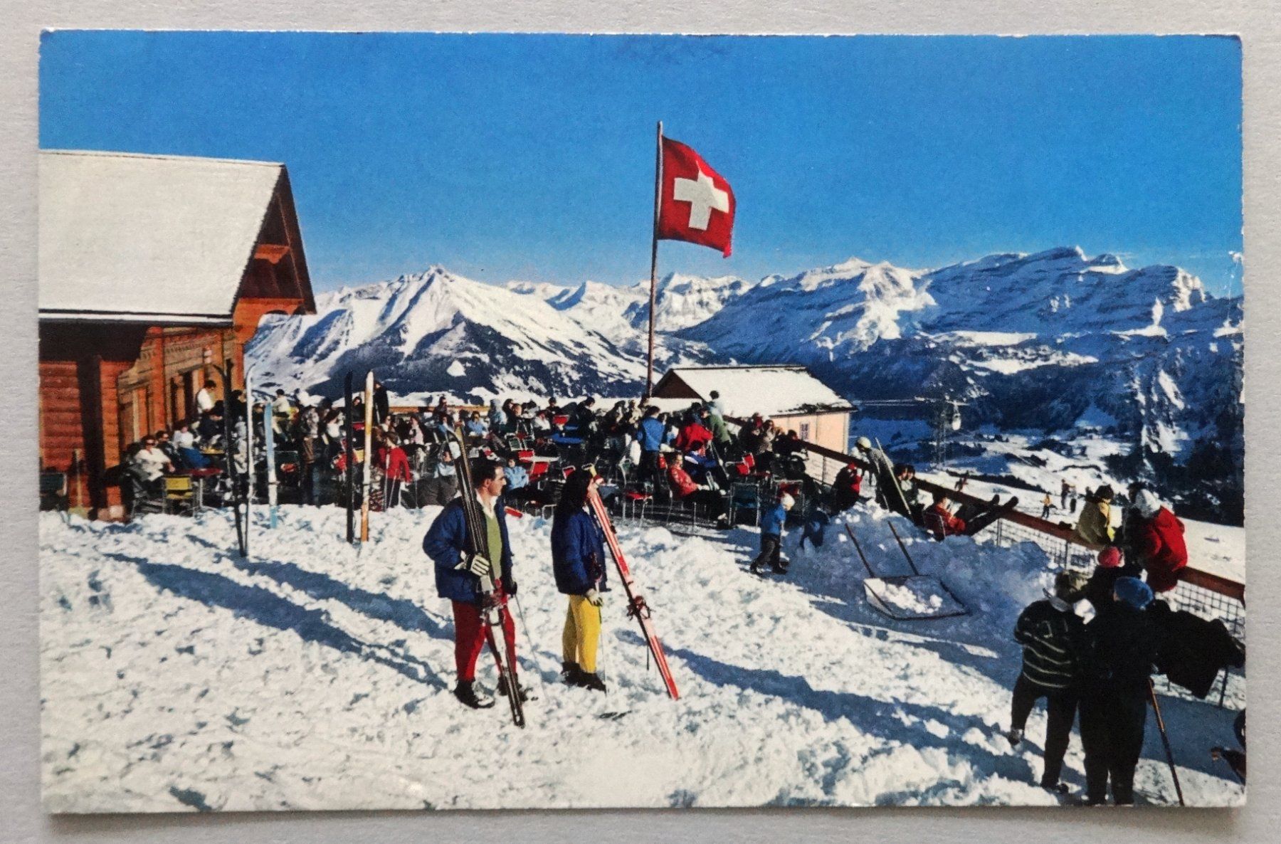 Ansichtskarten: Leysin, La Berneuse – Gebraucht aus Fétigny von Billy2miny