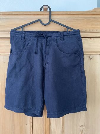 Shorts, navyblue, HempAge, 100% Hanf, Gr. XS-S