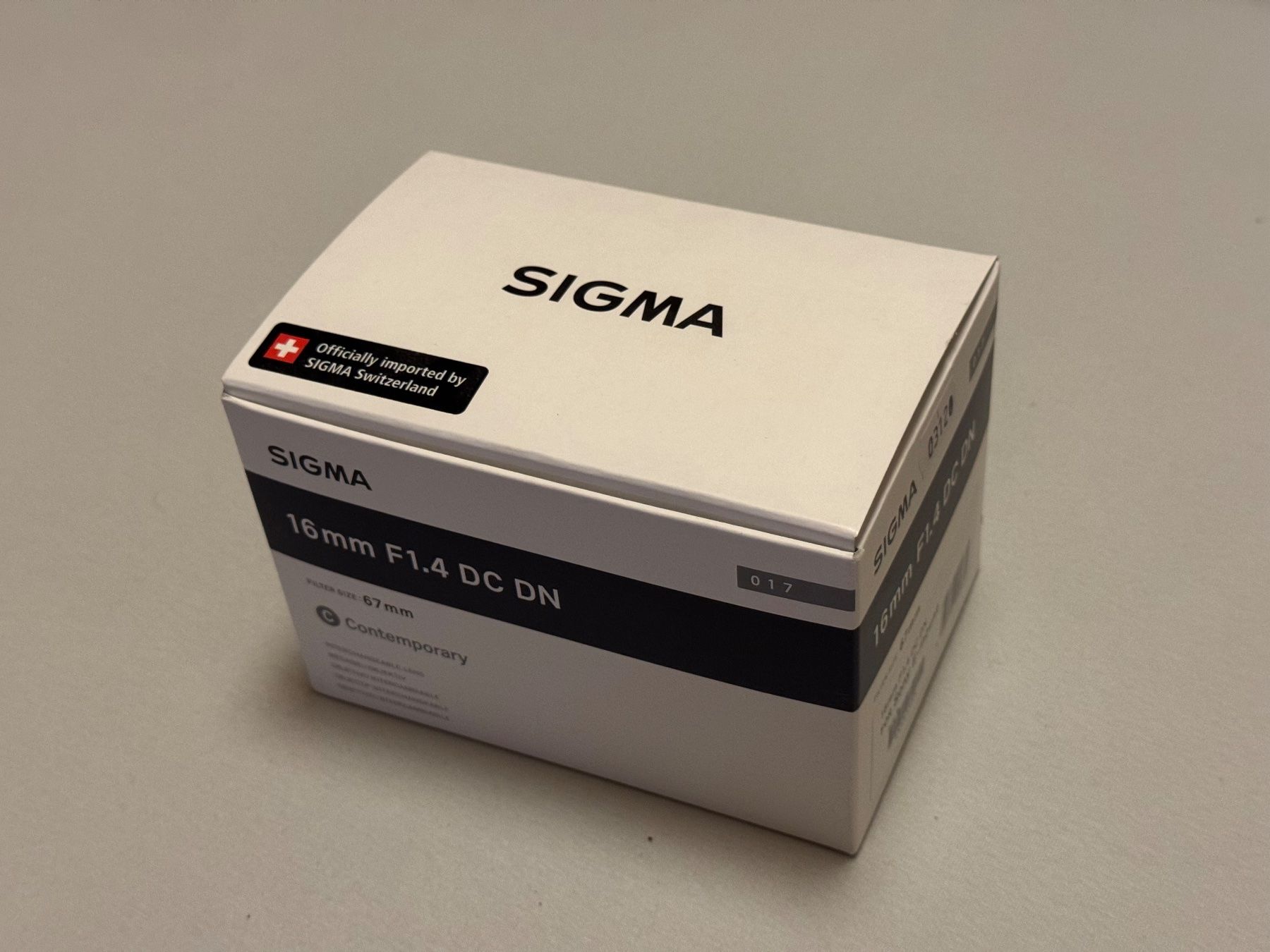 Sigma Objektive: Sigma 16mm F1.4 Sony E Mount – Gebraucht aus Würenlos von tif3 3