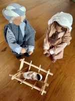 Schwarzenberger Krippenfiguren: Maria und Josef + Jesuskind
