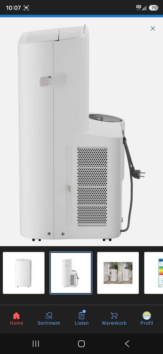 Electrolux Klimageräte: Electrolux 7678CSW Series 700 – Neu und originalverpackt aus Wädenswil von SwissCapriz 3