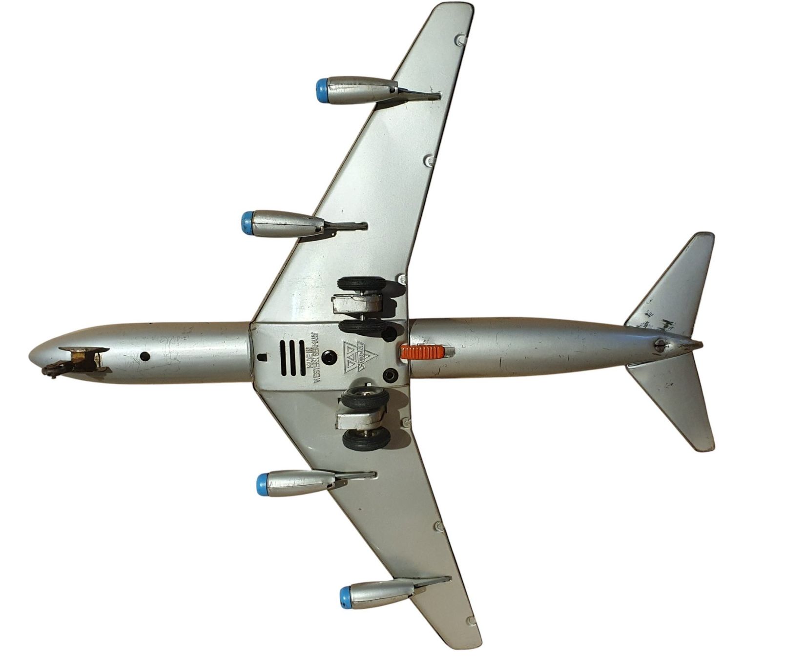 Arnold Giocattoli: alter Swissair Blechflieger – Usato da Flawil venduto da JaguarXJSHE 6
