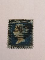 Two Pence Blue 1855 