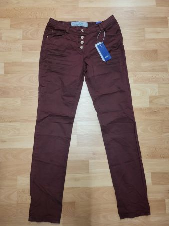 CECIL Hose,Neu,W27/L32(Gr.36)Bordeauxrot! 19.90 statt 89.90