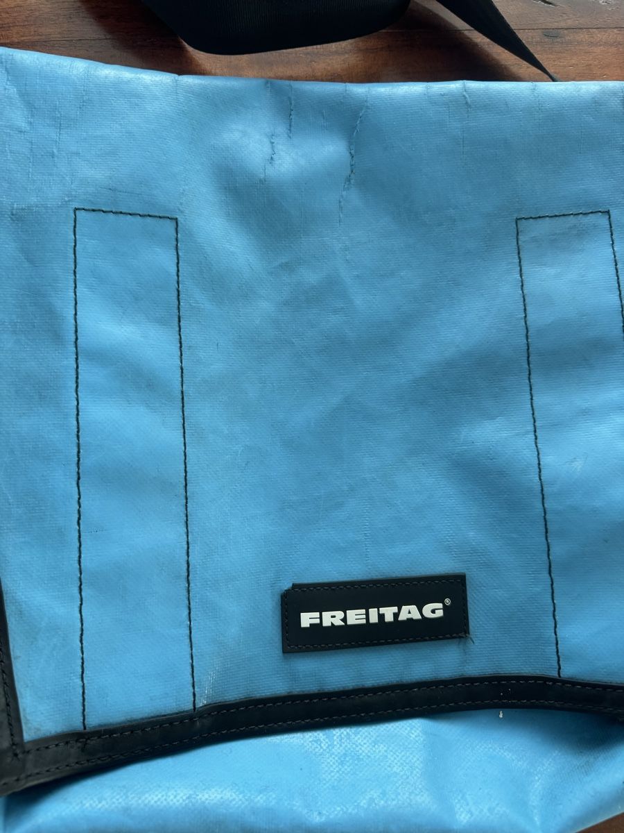 Freitag Borse: FREITAG Tasche  Serie G5.1 hellblau – Usato da Oftringen venduto da Makeq 1