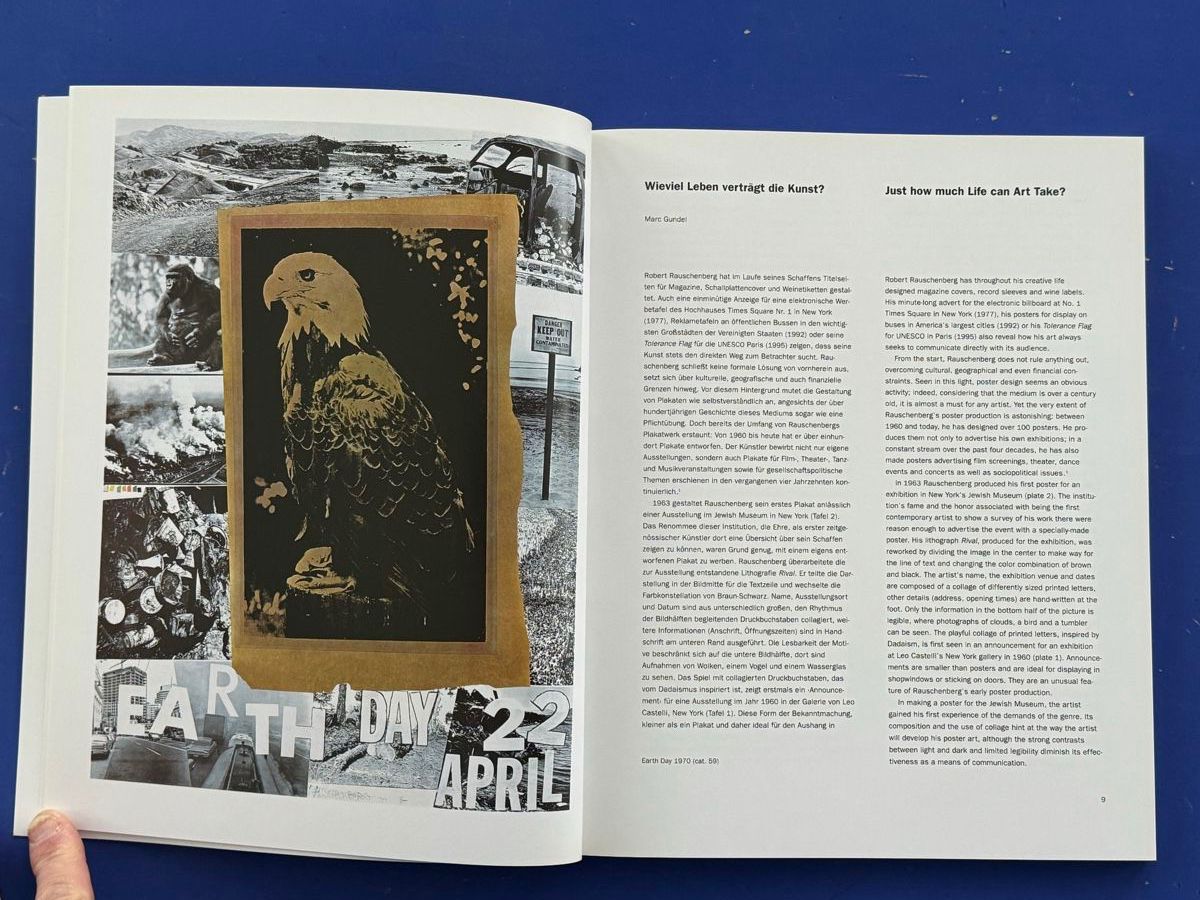 Libri: Robert Rauschenberg Posters. Ausstellungskatalog – Usato da Adliswil venduto da buch_und_kunst 3