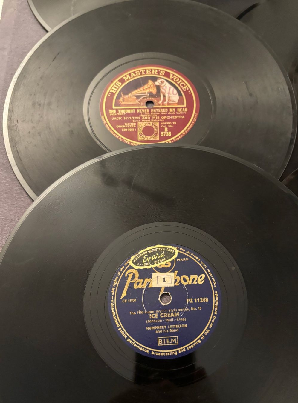Dischi in vinile: 6 Schellacks - 2x Littelton / 4x Hylton - Angebot 3 – Usato da Stans venduto da canberra04 1