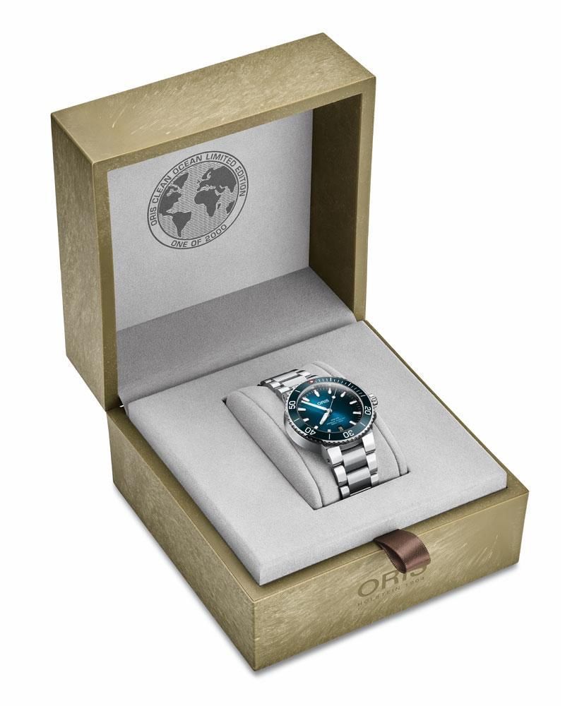 Oris Orologi: Oris Aquis Clean Ocean Limited Edition – Nuovo (secondo la descrizione) da Dübendorf venduto da huschi5443 4