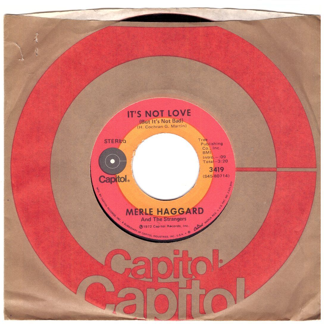 Vinyles: MERLE HAGGARD & THE STRANGERS – D'occasion à Bassersdorf par house-of-vinyl