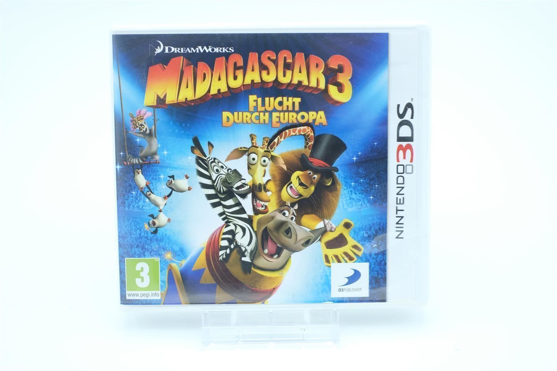 Giochi: Madagascar 3, Flucht durch Europa - 3DS – Usato da Chur venduto da mojobox