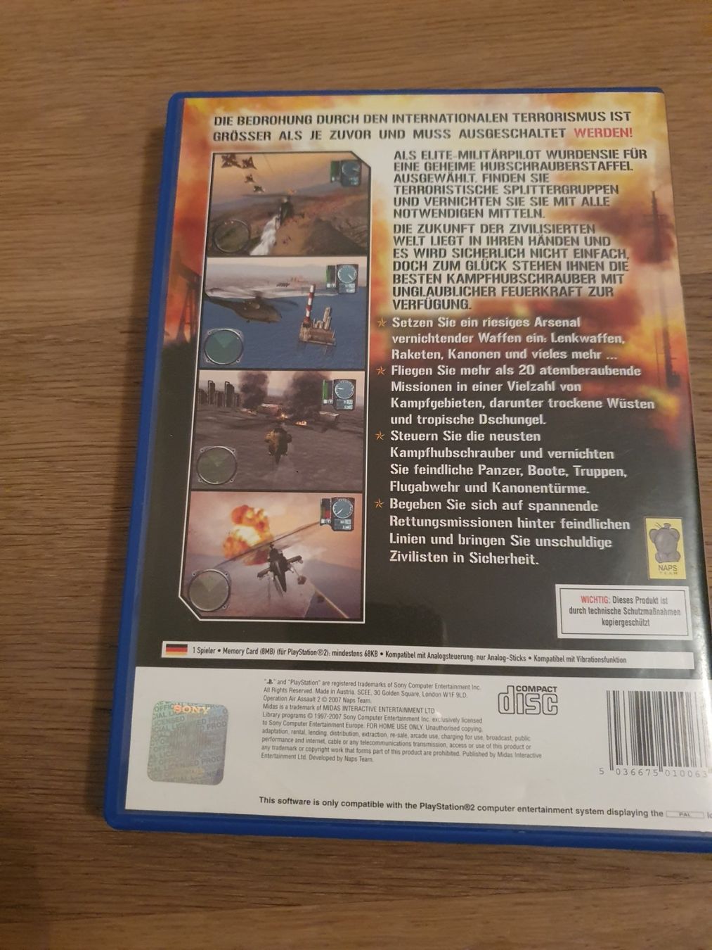 Giochi: Playstation 2 PS2 Operation Air Assault 2 – Usato da Uster venduto da Mooreas 2