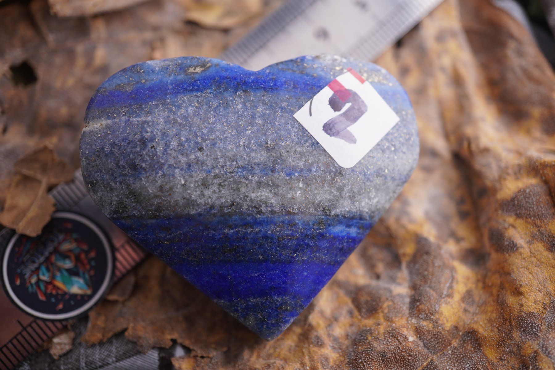 Minerali & Pietre curative: Lapis Lazuli    Herz   no2   55mm – Nuovo e nell'imballaggio originale da Eschenbach SG venduto da topstone 1