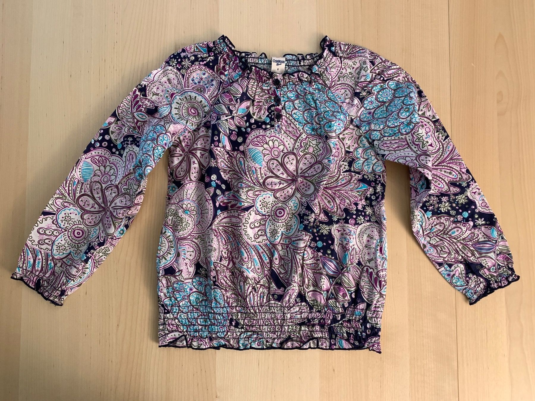 Blusen, T-Shirts & Tops: Mädchen OshKosh Bluse - Gr. 6 ~ 114 Neu – Neu (gemäss Beschreibung) aus Zürich von Gross9