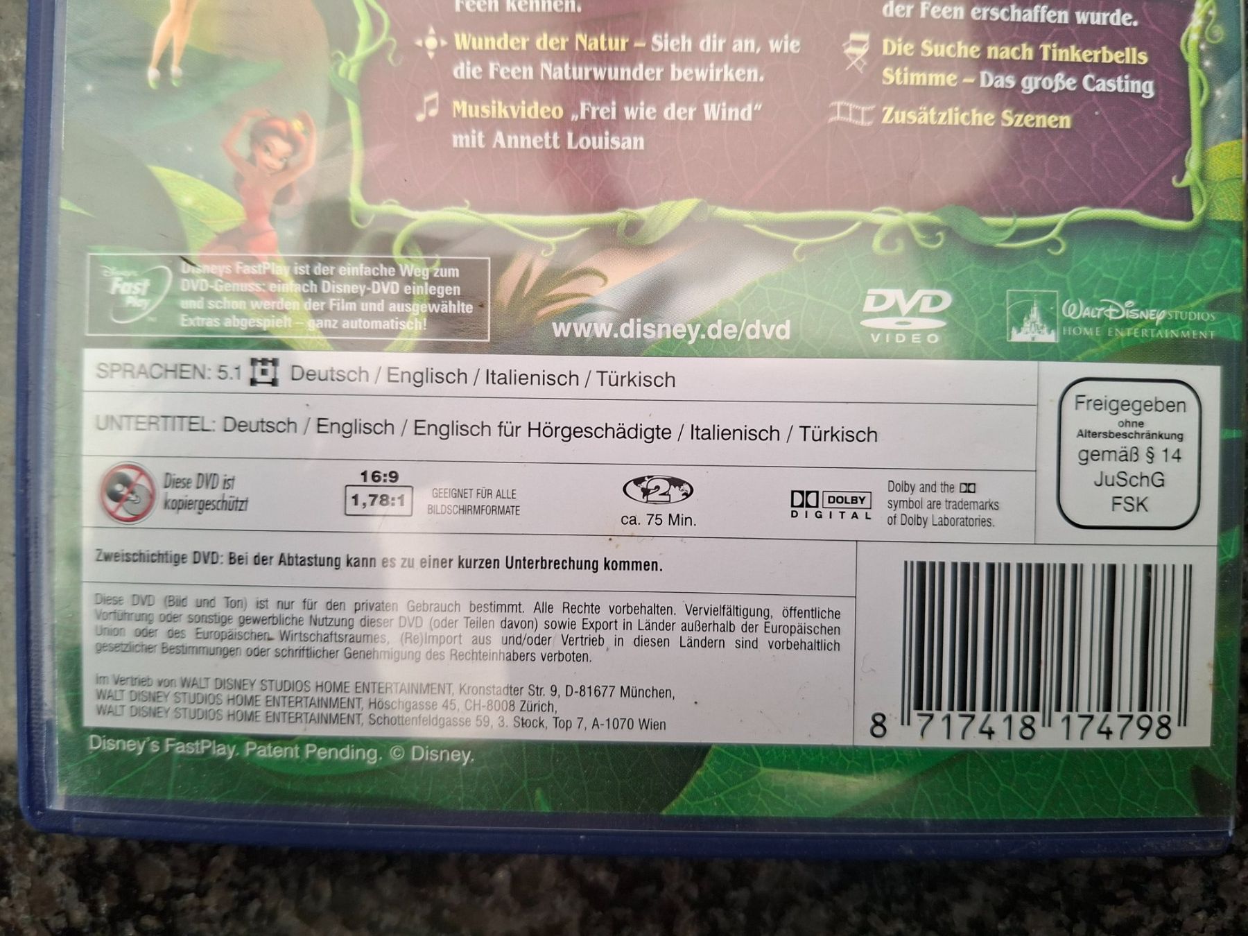 Tous les DVDs: DVD - Walt Disney; TinkerBell – D'occasion à Boniswil par Totomat-Lady2 2