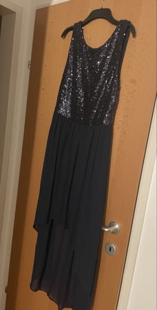 Abendkleid Gr. 42 dunkelblau (Jakes)