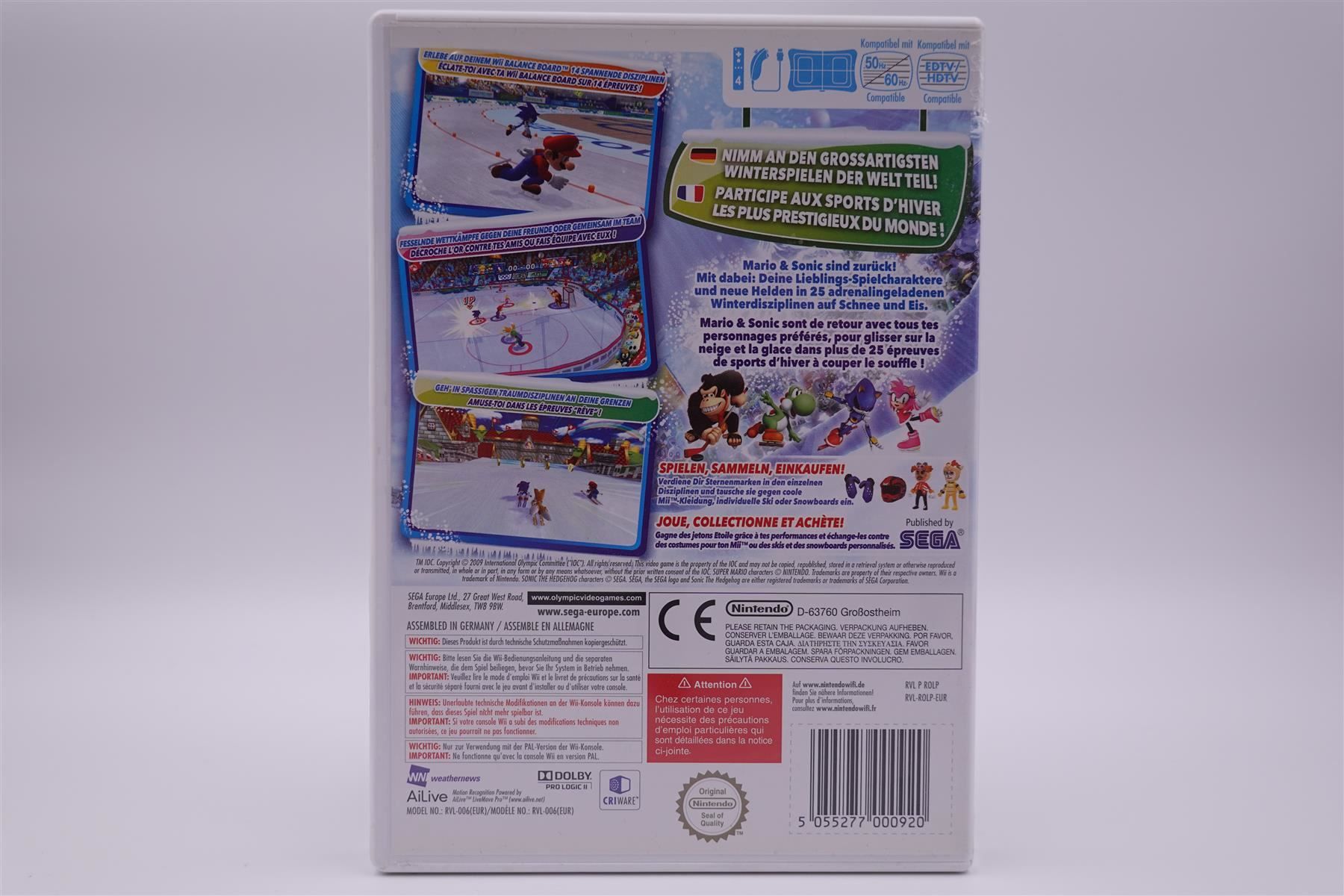 Nintendo Giochi: Mario&Sonic Olympische Spiele (Wii) – Usato da Herisau venduto da ZelliZone 1