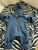 Hessnatur Overall aus Wollfleece Gr. 50/56