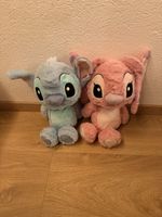 Stitch und Angel Stofftiere