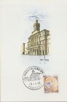 CARTOLINA SANDRO MADONNA #104 FOLIGNO ANNULLO FILATELICO FDC