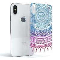 iPhone X XS Hülle Etui Silikon Case CLEAR Cover Coque Tasche