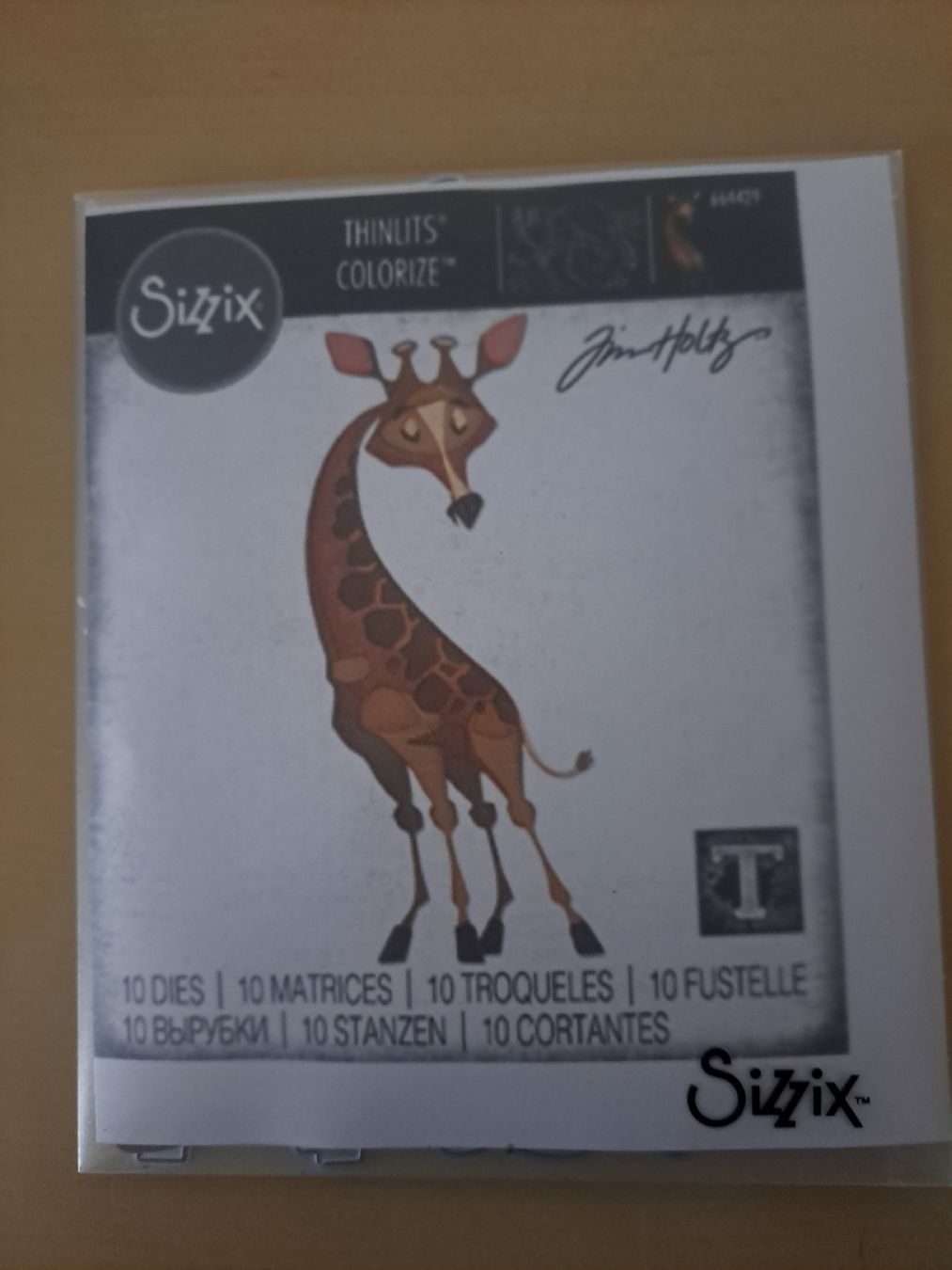Sizzix Bastelsets: Sizzix Thinlits Colorize Stanzformen Tiere Konvolut  – Gebraucht aus Riehen von maggeldiwuam 4