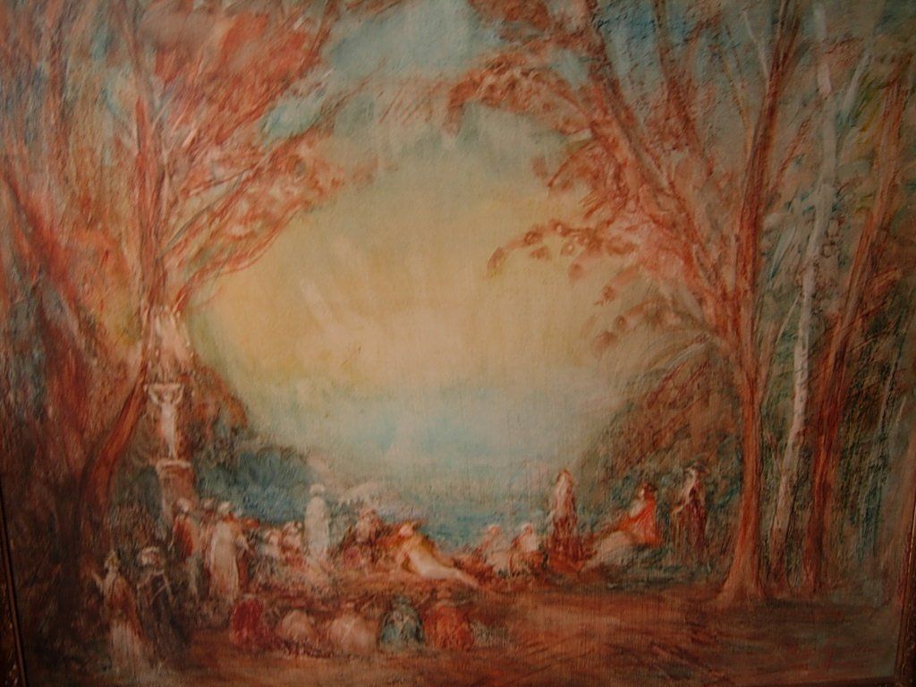 Gemälde: Constantin Ganesco(Bukarest 1864)-Baccanale – Gebraucht aus Luzern von Lucernauno 1