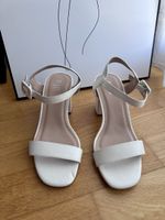 Riemchensandalen RAID weiss Blockabsatz Grösse 38