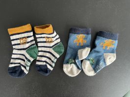 2 Paar Liewood Socken für Babys Grösse 15-18