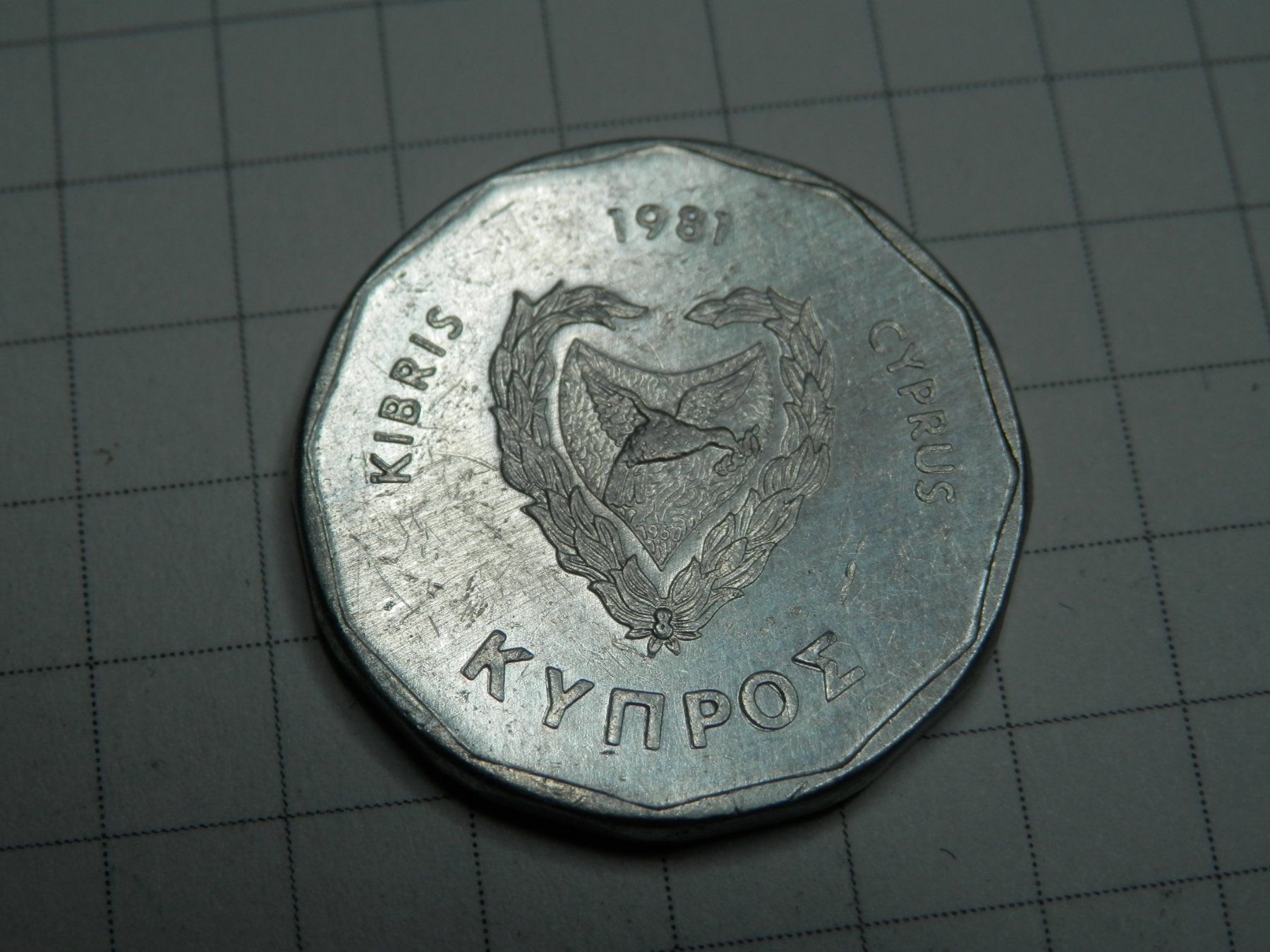 Tutti le monete: Zypern 5 Mils, 1981 – Usato da Weiach venduto da weiach81 1
