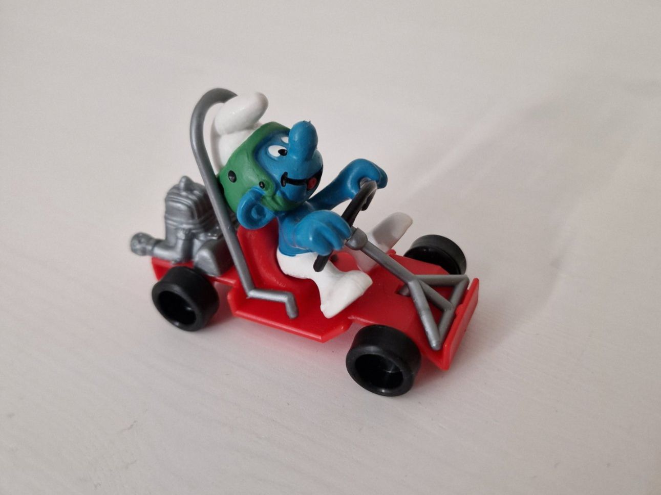 Schleich Statuette: Schleich 40218 Go-Kart Schlumpf – Usato da Root venduto da Tanja.st