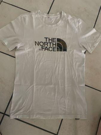 The North Face T-Shirt weiss Gr.S getragen