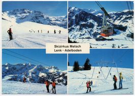 LENK Skizirkus Metsch Lenk-Adelboden - Luftseilbahn, Skilift