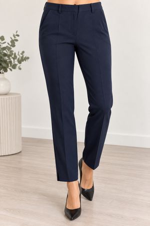 Cambio Stoffhose Krystal Gr. 42 dunkelblau elegant ✨wie neu