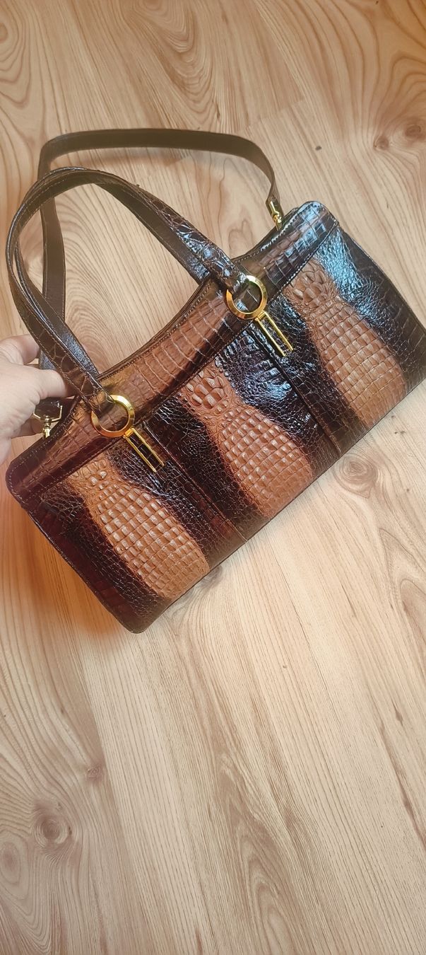 Borse da donna: Kroko Ledertasche – Usato da Beringen venduto da Holly.80 3