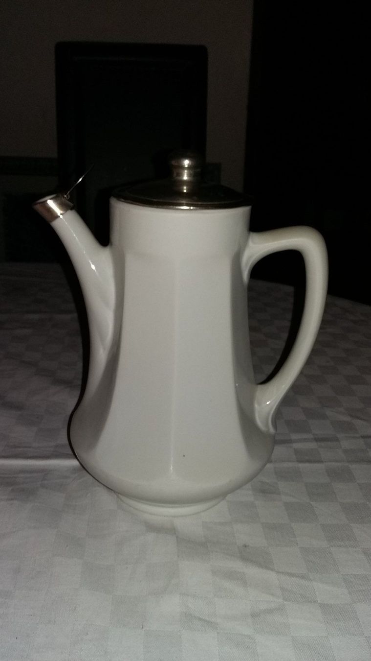 Teekannen: 1925 Swiss Langenthal Weiss Teekanne – Gebraucht aus Bern von Imamrashed 3