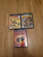 GameCube Games Bundle - Shrek 2, Madagascar, Incredibles PAL