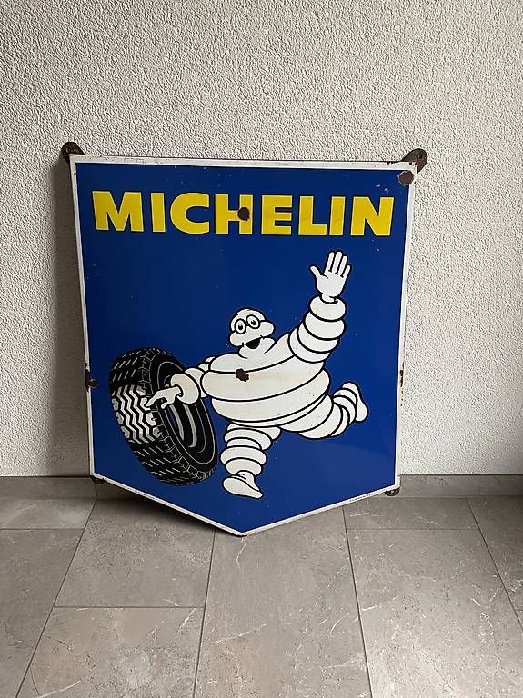 Michelin Schilder: Michelin Email Schild – Gebraucht aus Ettingen von Donald4107