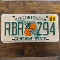 🇺🇸 U.S. Autoschild - Florida RBR Z94 - ORIGINAL