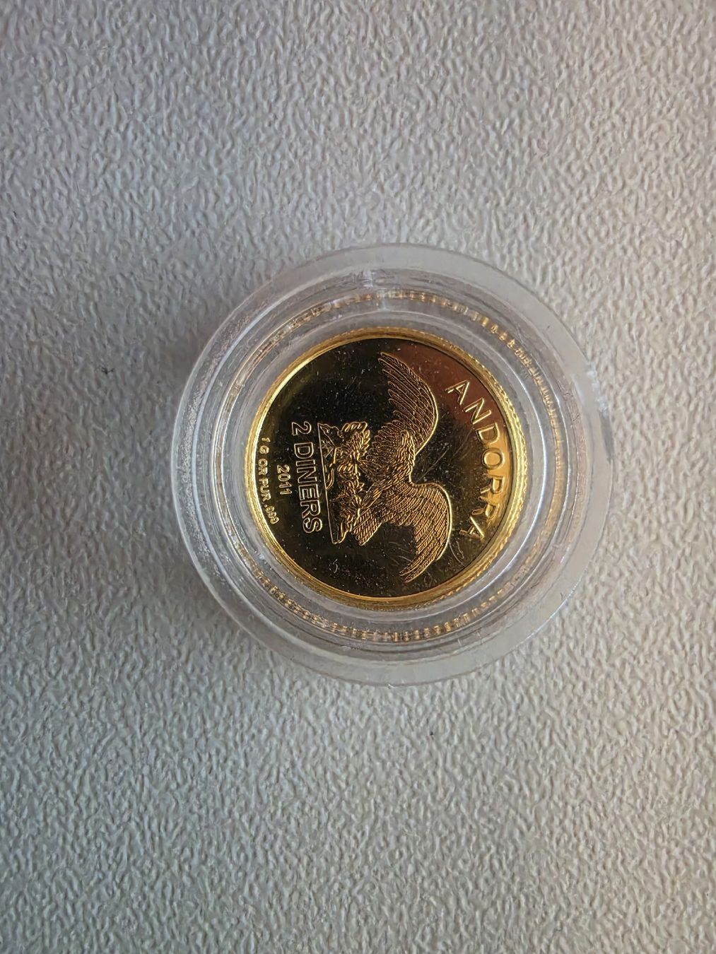 Alle Münzen: Goldmünze Andorra 1g – Neu (gemäss Beschreibung) aus Sursee von YellowBlack