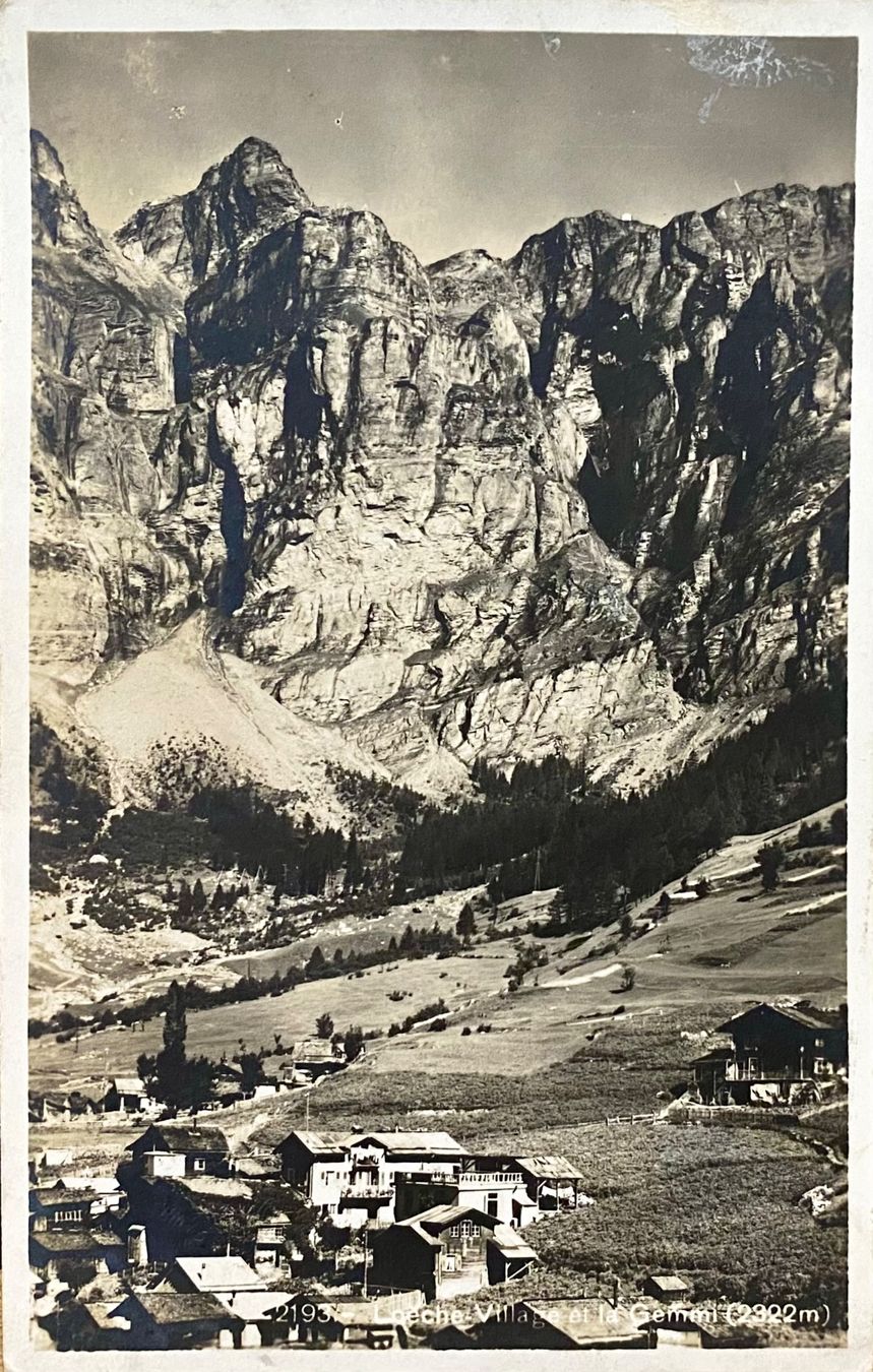 Cartes postales: Leukerbad mit Gemmipass – D'occasion à Root par ENGLAND-TREASURES 1