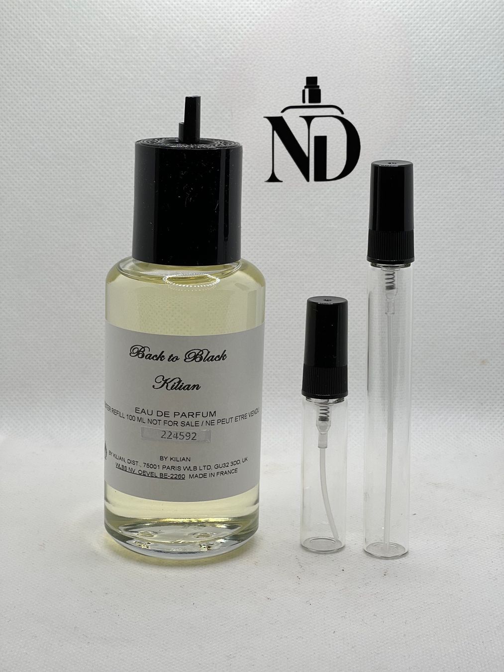 Kilian Parfum & Eau de Toilette: Kilian Back to Black 2ml Abfüllung Duftprobe Probe – Neu (gemäss Beschreibung) aus Rünenberg von Alina_nischenduft