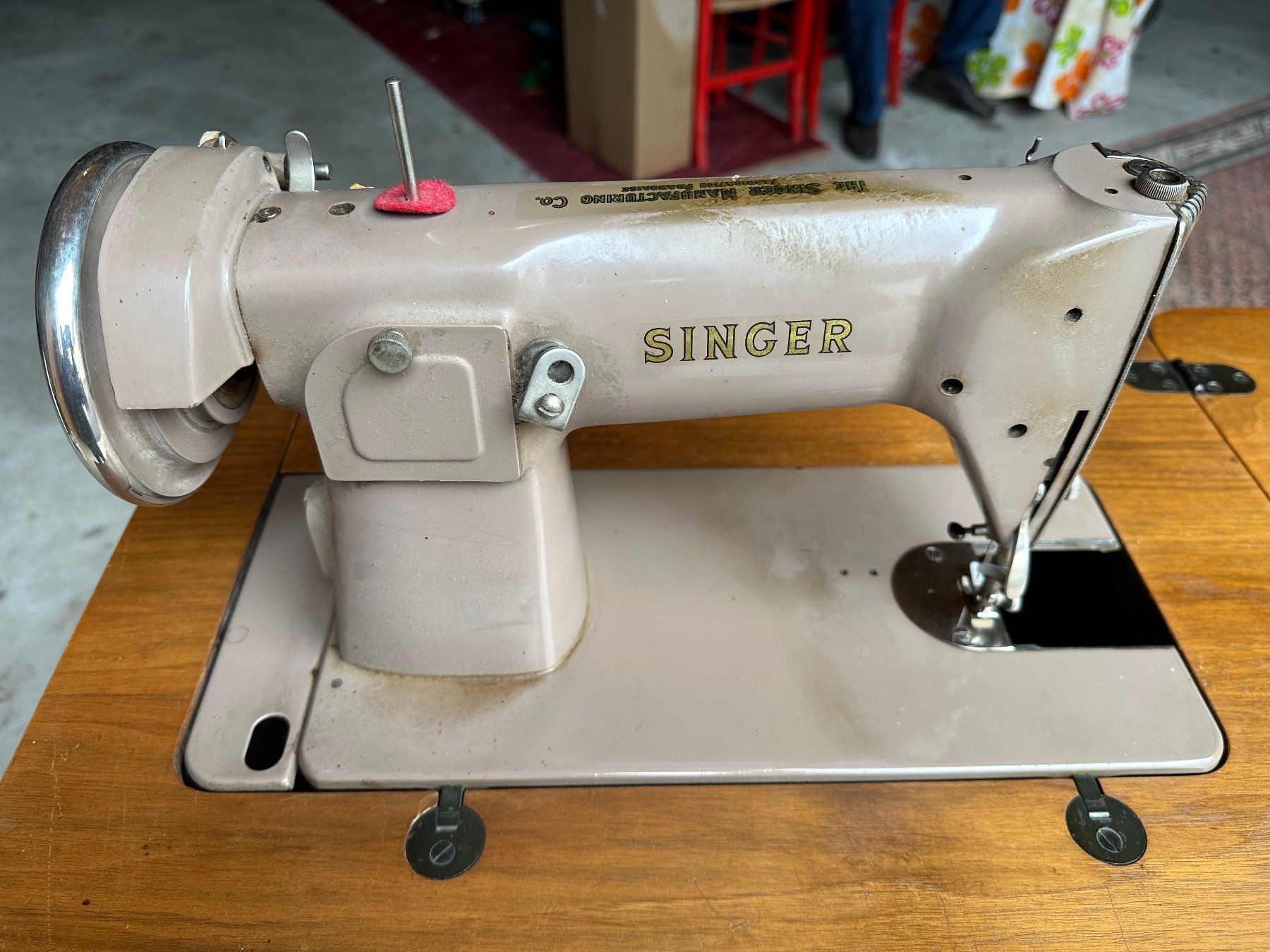MACHINE À COUDRE SINGER Ancienne Datée 1896 S/N 15129738 - France