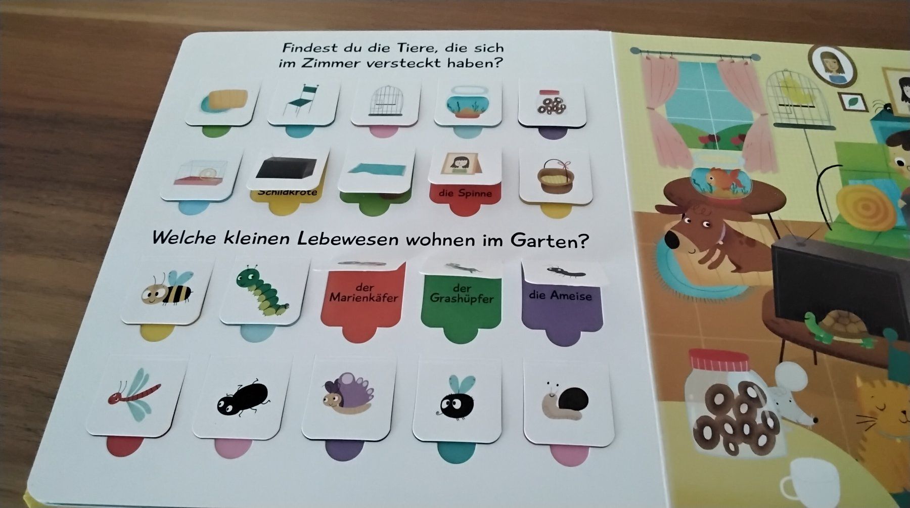 Libri: Tiere / Lernspass mit 100 Klappen – Usato da Steinhausen venduto da pinu09 2