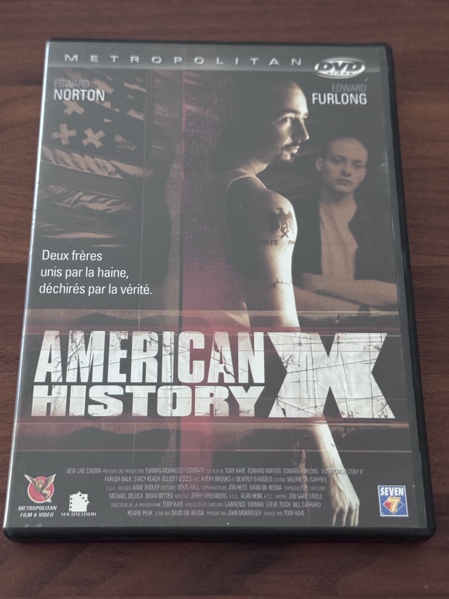 Tutti i DVDs: DVD American History X – Usato da Grand-Lancy venduto da cyr_n5ky