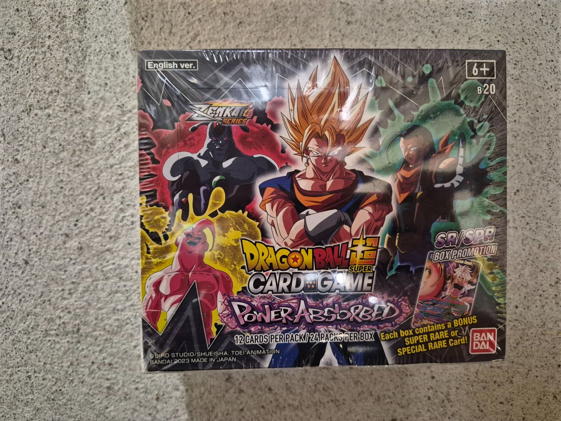 Bandai Carte collezionabili: Dragon Ball B20 Display Sealed Power Absorbed ENG – Usato da Winterthur venduto da picha13