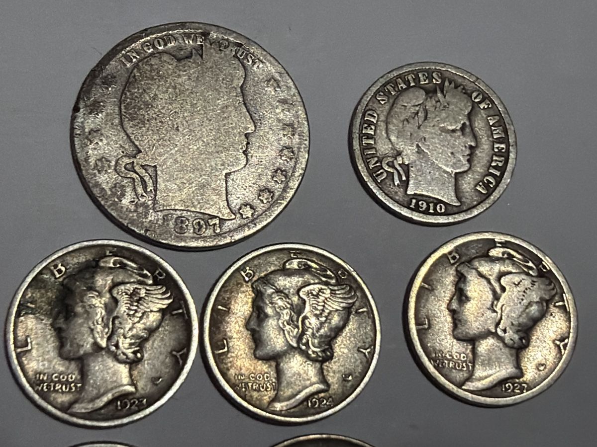 Tutti le monete: One América Dîme lot( Silber ) – Usato da Hittnau venduto da Pat_yl7f 1