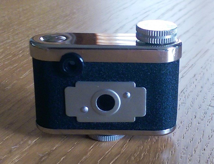 Kamera: Kunik Petie schwarz Antikkamera ca 1956 – Gebraucht aus Tafers von Fbrh